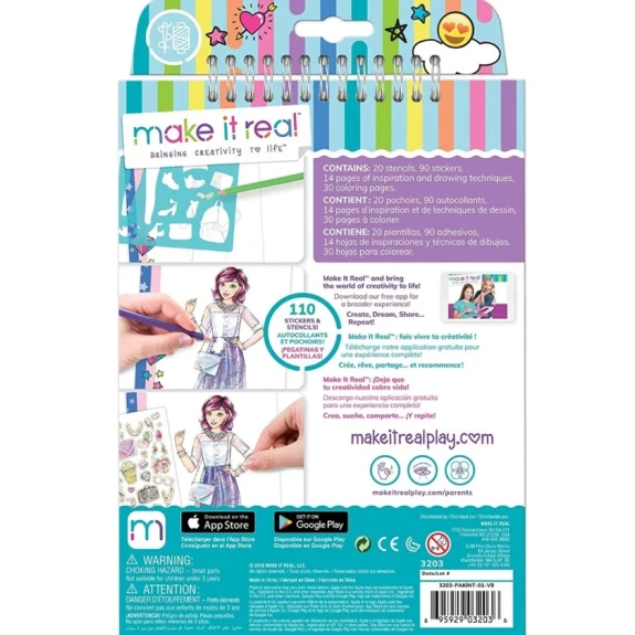 Набор для рисования Make it Real Digital Dream, 6+ лет Набор для рисования Make it Real Digital Dream, 6+ лет