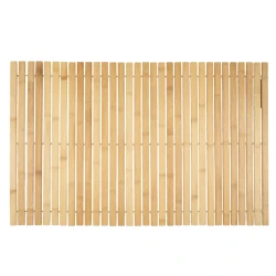 Коврик для ванной JYSK Marieberg 50x80 см, бамбук, Wood Коврик для ванной JYSK Marieberg 50x80 см, бамбук, Wood