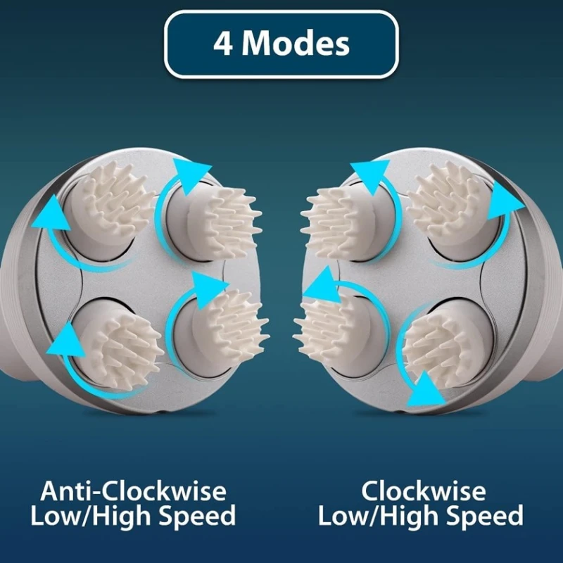 Массажер для головы Gopad 001 White Массажер для головы Gopad 001 White