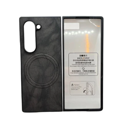 Çexol Samsung Galaxy Z Fold 6 üçün qara