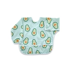 Нагрудник с рукавами Babyjem Avocado, зеленый