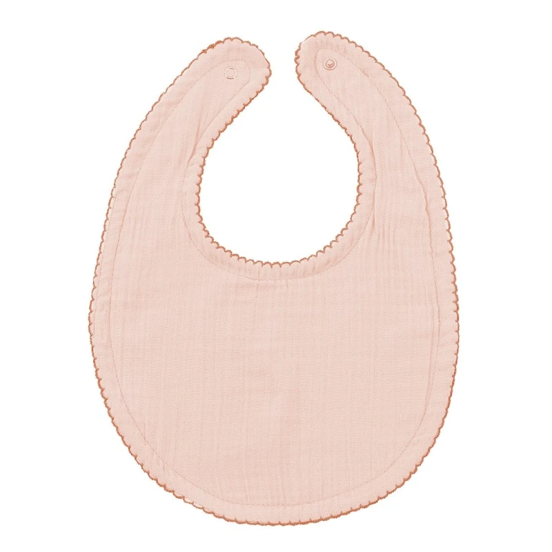 Муслиновый нагрудник Babyjem, розовый