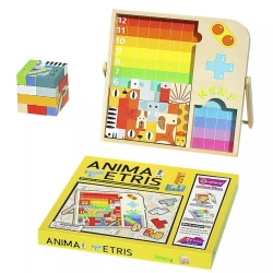 Развивающая игрушка Animal Tetris O-321, от 3-х лет, 27 частей Развивающая игрушка Animal Tetris O-321, от 3-х лет, 27 частей