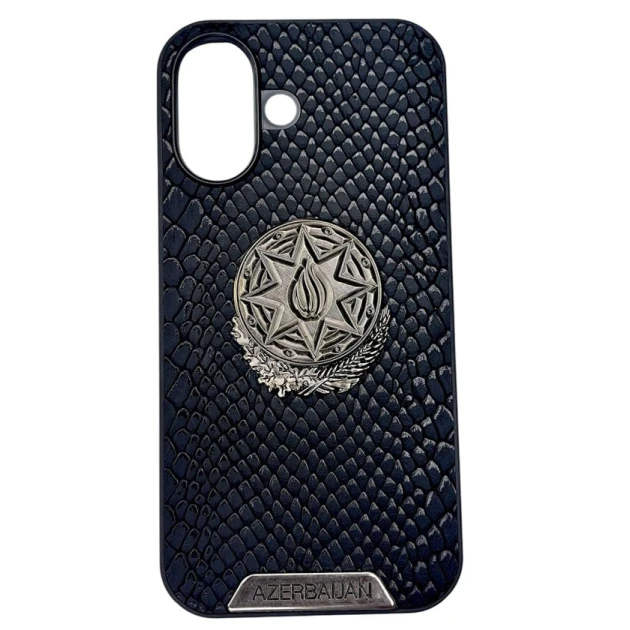 Apple Iphone 16 GERB qara çexol