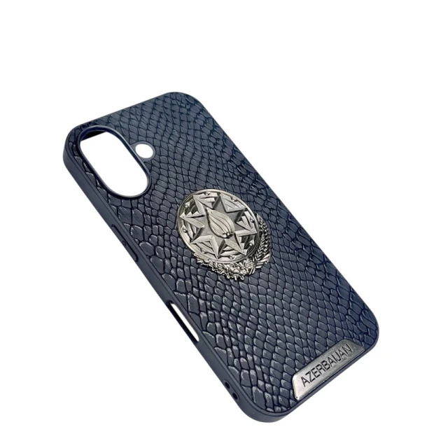 Apple Iphone 16 GERB qara çexol