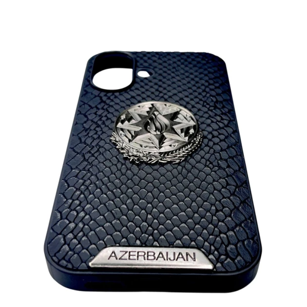 Apple Iphone 16 GERB qara çexol