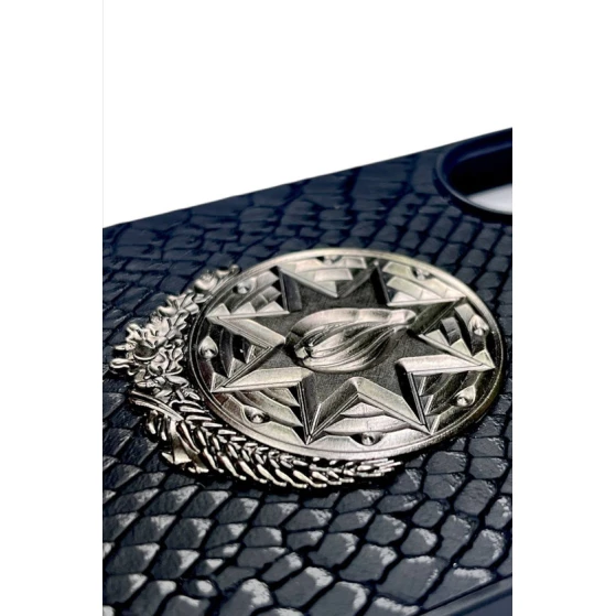 Apple Iphone 16 GERB qara çexol