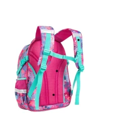 Məktəbli bel çantası Flamingo MC-401-22, polyester, 43x31x19 sm