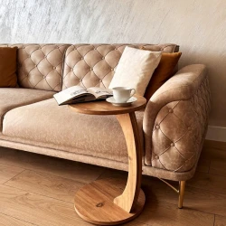 Jurnal masası Art_71, laminat, açıq qəhvəyi, 70x40x40 sm Jurnal masası Art_71, laminat, açıq qəhvəyi, 70x40x40 sm