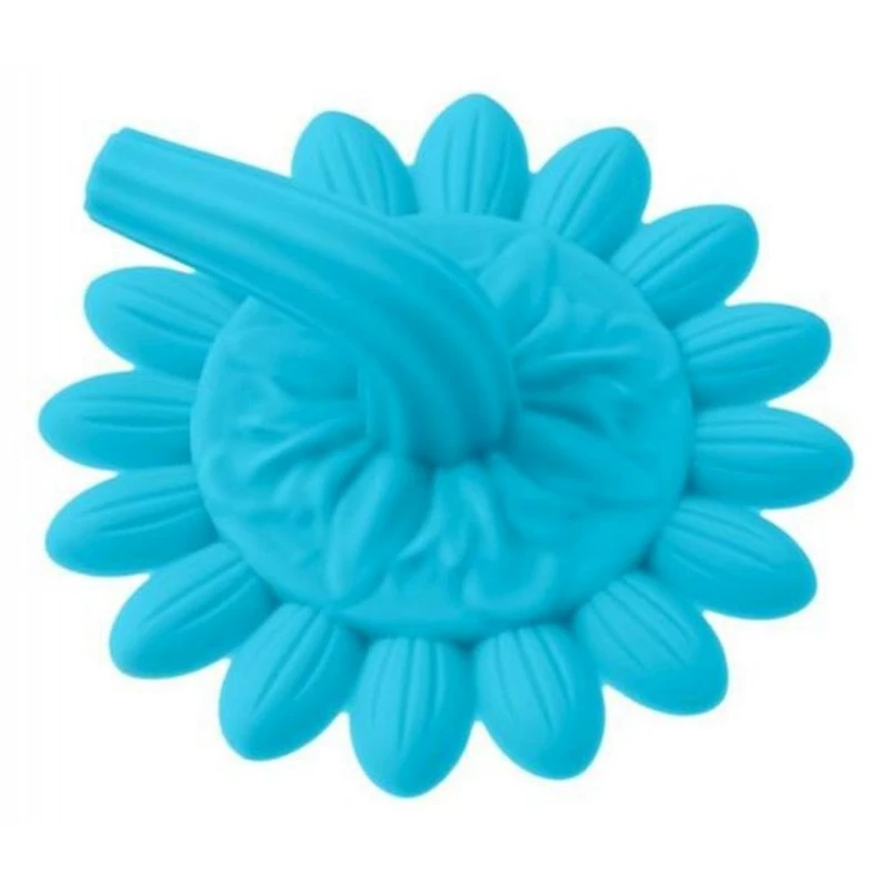 Детская антибактериальная губка Roxy Kids Sunflower, голубой Детская антибактериальная губка Roxy Kids Sunflower, голубой