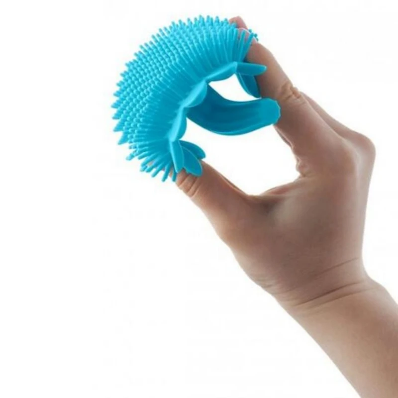 Детская антибактериальная губка Roxy Kids Sunflower, голубой Детская антибактериальная губка Roxy Kids Sunflower, голубой