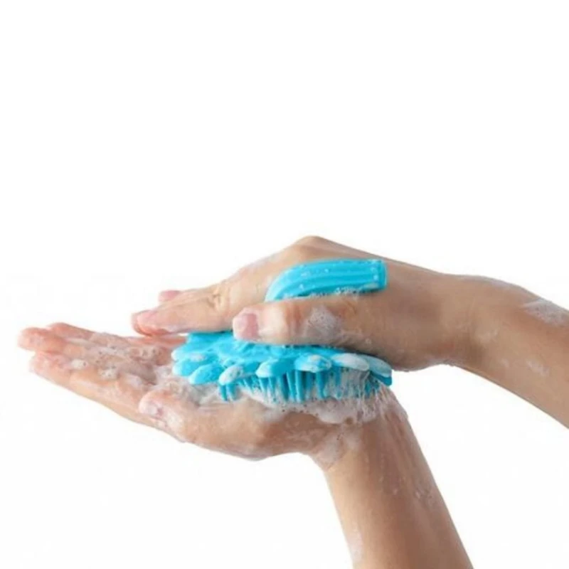 Детская антибактериальная губка Roxy Kids Sunflower, голубой Детская антибактериальная губка Roxy Kids Sunflower, голубой