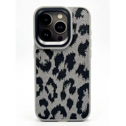 Чехол Kajsa 888_store_867 для Apple iPhone 15 Pro Max, Серый/Черный