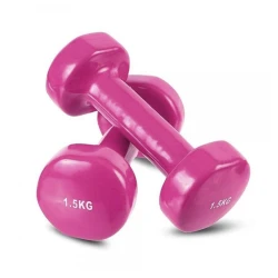Гантели 800-015 1.5 кг, 2 шт, виниловое покрытие, в ассортименте Гантели 800-015 1.5 кг, 2 шт, виниловое покрытие, в ассортименте