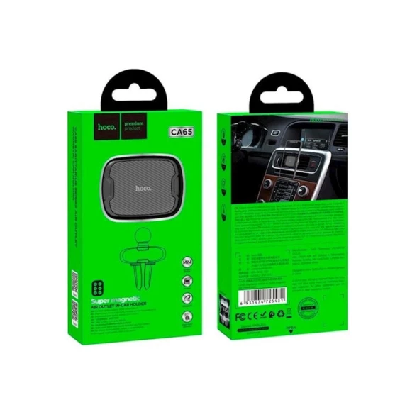 Avtomobil üçün telefon tutacağı Hoco CA65, Qara