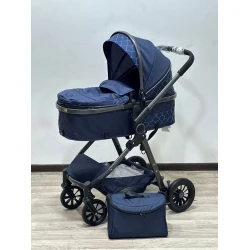 Детская коляска 2в1 Kidilo V9G, синяя Детская коляска 2в1 Kidilo V9G, синяя