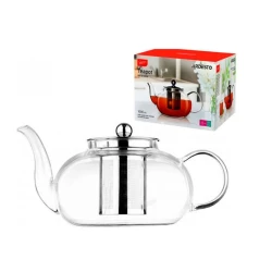 Заварной чайник Ardesto AR1910GM, прозрачный, 1000 мл