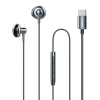 Проводные наушники Recci Metal Wired Earphone Hi-Fi Audio REP-L26