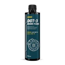 Əyləc mayesi Mannol DOT 3, 450 ml