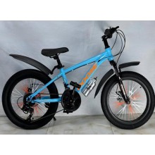 Velosiped Çin 20'', 2 təkərli, 21 sürət, su qabı ilə (8-11 yaş) - BB-886