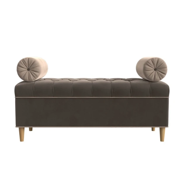 Пуфик 11, ткань, коричневый, 40x35x80 см Пуфик 11, ткань, коричневый, 40x35x80 см