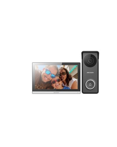 Гибридный домофон Hikvision DS-KIS313-P