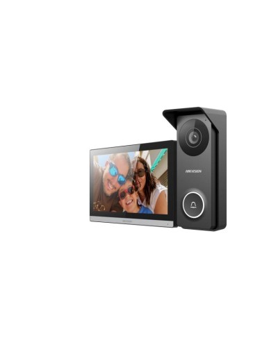 Гибридный домофон Hikvision DS-KIS313-P