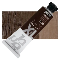 Масляная краска Pebeo Huile Fine XL Burnt Umber, коричневый, 37 мл