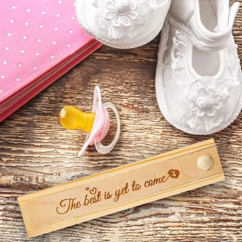 Деревянная коробка для теста на беременность Деревянная коробка для теста на беременность