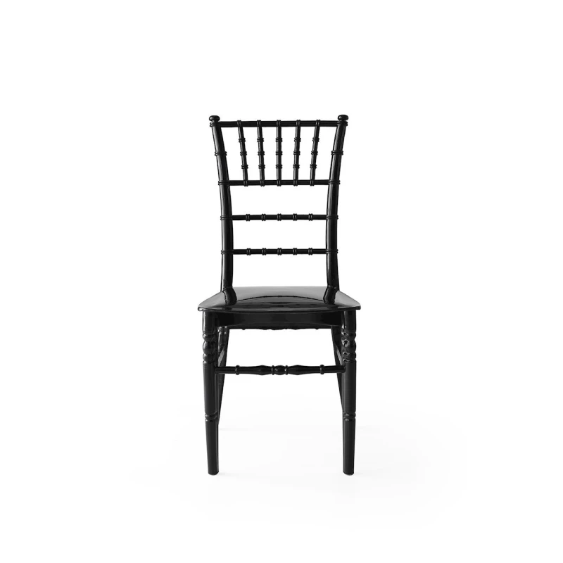 Стул Modalife Tiffany OKH-2146, пластик, черный, 41x90x37 см