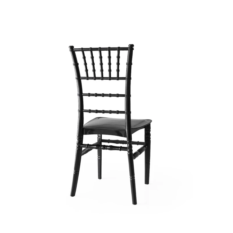 Стул Modalife Tiffany OKH-2146, пластик, черный, 41x90x37 см