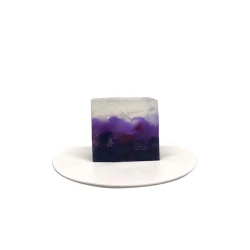 Аметист №1 мыло Natuur Collection 1881 (Прямоугольный разрез) С Ароматом Инжира и Дождливого Леса Люксово-декоративное Подарочное мыло 3 шт x 120 гр