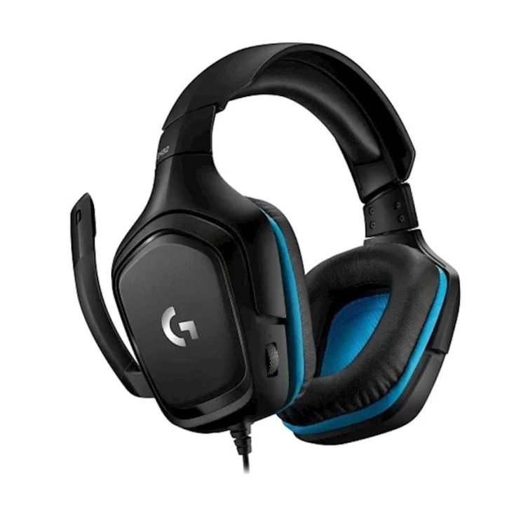 Наушники-гарнитура Logitech G432 Wired Gaming Headset 7.1 Black/Blue Наушники-гарнитура Logitech G432 Wired Gaming Headset 7.1 Black/Blue