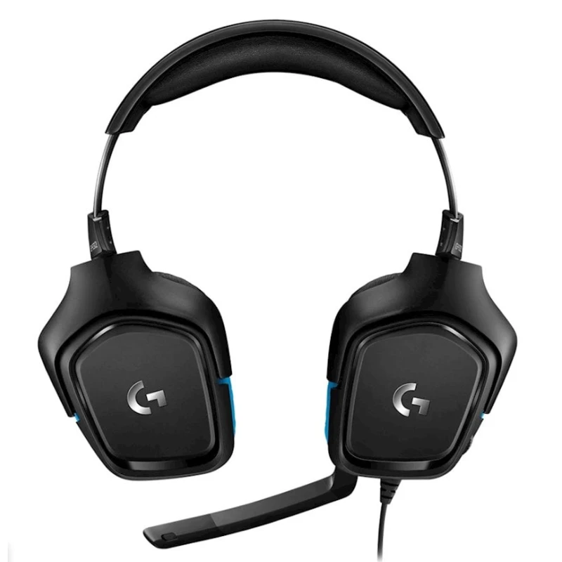 Наушники-гарнитура Logitech G432 Wired Gaming Headset 7.1 Black/Blue Наушники-гарнитура Logitech G432 Wired Gaming Headset 7.1 Black/Blue