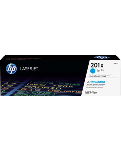 Toner-kartric HP Color LaserJet Pro M252 MFP M277 Göy (201X CF401X)