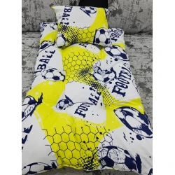 Комплект детского постельного белья MiraNova FS-215, матрас 70х120 см, одеяло 100х150 см, подушка 30х40 см, бамбук, разноцветный