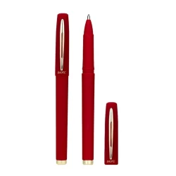 Gel qələm Baoke, 1 mm, qırmızı