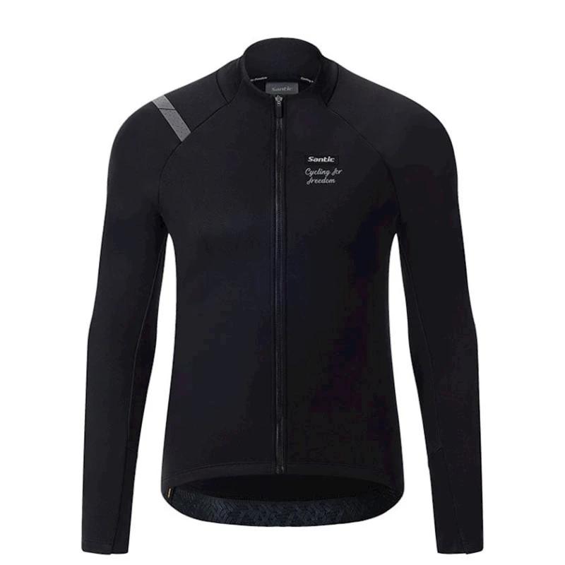 Велоджерси мужская Santic M3C01158H, черная, полиэстер, размер M