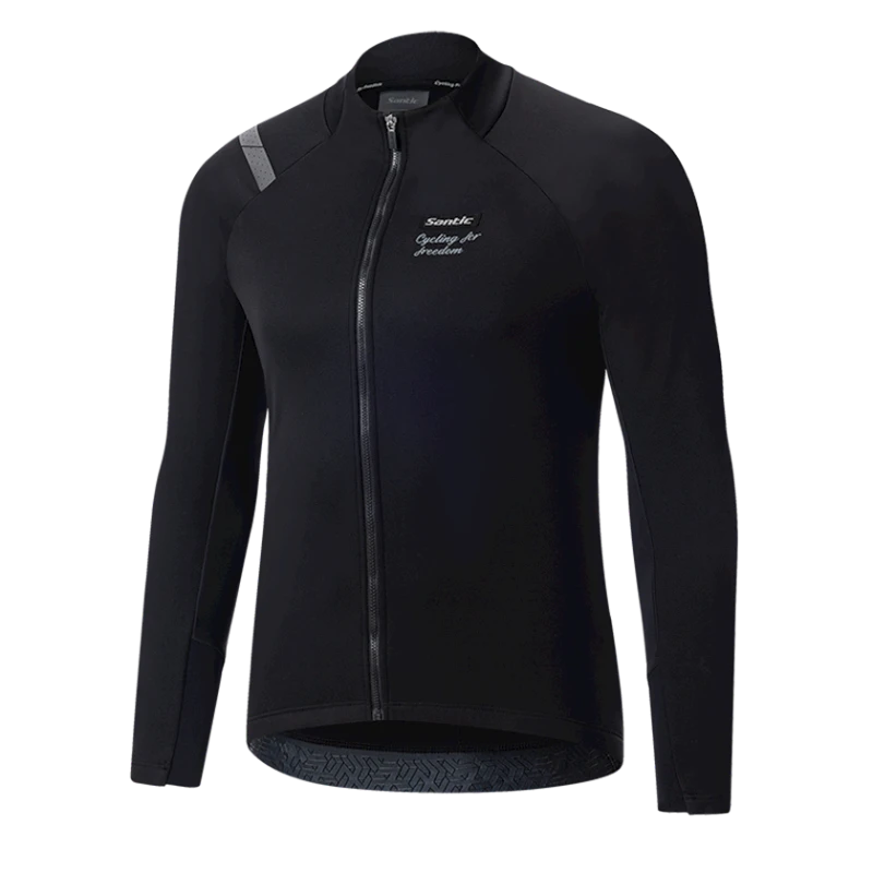 Велоджерси мужская Santic M3C01158H, черная, полиэстер, размер M