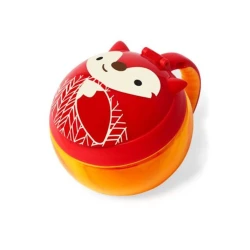 Контейнер для перекусов Zoo Лиса, красный, 1+ год