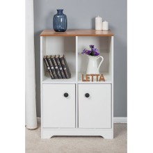 Tumba Letta, LDSP, ağ, 94х35х94 sm