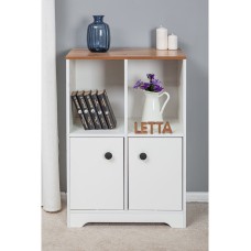 Tumba Letta, LDSP, ağ, 94х35х94 sm