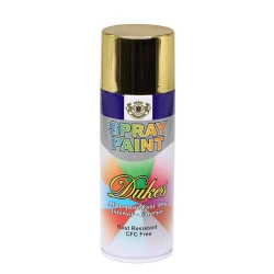 Aerozol boya Dukes Spray Paint 21, qızılı, 400 ml
