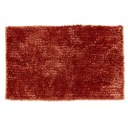 Коврик для ванной JYSK Bergby, 50x80 см, полиэстер/микрофибра, оранжевый