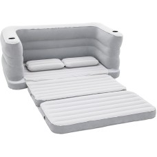 Şişmə divan Bestway 75063, boz, 200x160x64 sm