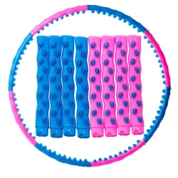 Массажный обруч Perpetual fitnes Розовый/Синий