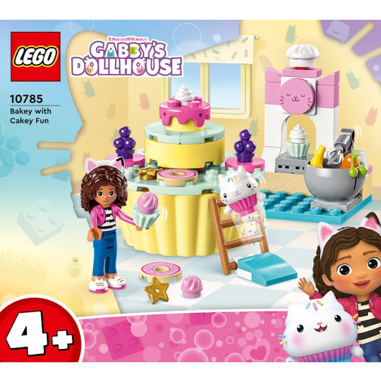 Конструктор LEGO Bakey with Cakey Fun 10785, 4+ лет, 52 элемента