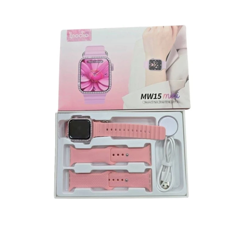 Смарт-часы Modio MW15 Pink Смарт-часы Modio MW15 Pink