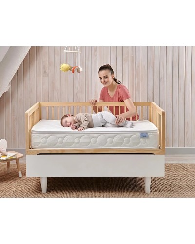Uşaq üçün döşək Yataş Milky Comfy Pocket, 70x130 sm, ağ