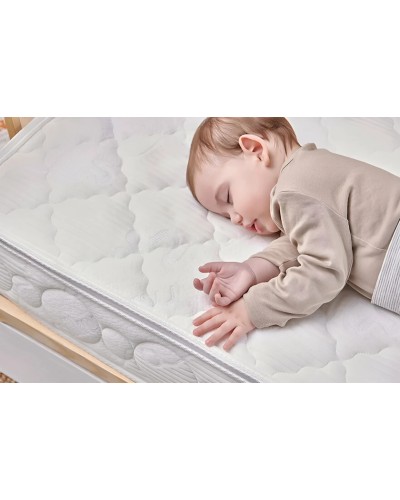 Uşaq üçün döşək Yataş Milky Comfy Pocket, 70x130 sm, ağ